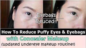 puffy eyes reduce eye bags