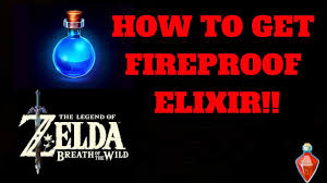 Check spelling or type a new query. How To Get Fireproof Elixir For Death Mountain Area The Legend Of Zelda Breath Of The Wild Youtube