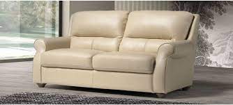 clic cream leather 3 2 sofa set