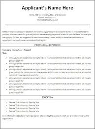 Free Resume Templates For Nurses 3 Free Resume Templates Sample