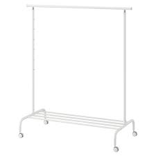 Basically, wherever you need an extra bit of clothes storage. Ikea Clothes Rack Rigga Furniture Home Living Furniture Shelves Cabinets Racks On Carousell