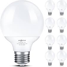 8 pack vanity light bulbs for bathroom