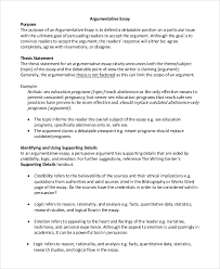 Position papers also serve as invaluable tools for delegates, forcing students to articulate their positions in a concise statement that can be used as a each delegation (regardless of the number of delegates) should submit one (1) position paper addressing every issue to be considered in the. Free 9 Argumentative Essay Samples In Pdf Ms Word