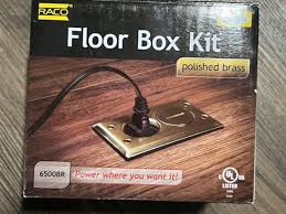 hubbell floor box s ebay