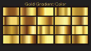 gold color grant vector art icons