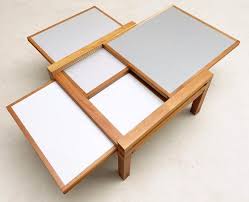 Modulable Wooden Coffee Table Model