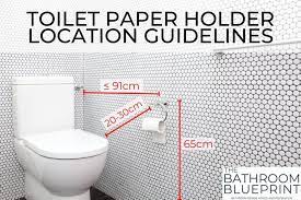 Where Should A Toilet Paper Holder Be