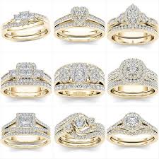Lover's alliance couple wedding rings set for men and women ladies gold filled stainless steel jewelry marriage finger ring. Golden Color Wedding Rings For Women Square Zircon Jewelry Heart Rings Elegant Female Engagement Ring Set Fashion Accessories Yellow Gold Engagement Rings Wedding Sets From Brands Factory 2 02 Dhgate Com
