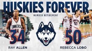 uconn to retire the numbers of two