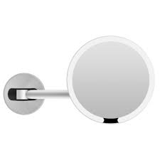 magnifying led wall mounted mirror with
