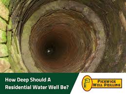 In a good way, to a high or satisfactory standard: How Deep Should A Residential Water Well Be Pickwick Well Drilling