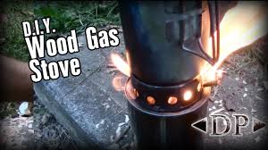 diy wood gas backng stove you