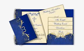 blue wedding invitation cards sles