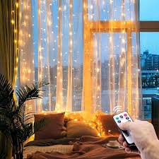 led fairy lights garland curtain