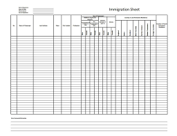 Free Fillable Genealogy Forms Immigration Sheet Genealogy