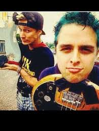 Then i carefully painted the letters bj on the pickguard and i had completed my vision…i now owned a billie joe guitar. Billie S Blue Hair Green Day Billie Joe Billie Joe Armstrong Green Day