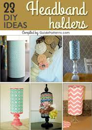 I can't believe how well my posts have all tied together this week so far. 23 Diy Headband Holder Ideas Guide Patterns