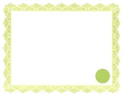 Certificate Paper Template Estudiocheirodeflor Com
