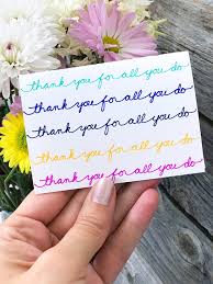 diy thank you card and gift card holder
