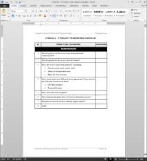 It Project Team Review Checklist Template Itsw102 3