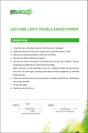 To read a wiring diagram, first you need to recognize exactly what basic components are consisted of in a wiring diagram, and which photographic icons are used to represent them. Brillihood T8 Led Shop Light Tube 4ft 18w 40w Equivalent Dual End Powered 6000k Cool White 2000 Lumens Clear Cover Lens T8 T10 T12 Fluorescent Bulbs Replacement Pack Of 10