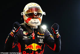 Navy, curved cap with red accents. Max Verstappen Wins The Abu Dhabi Grand Prix And Ends The 2020 Season At A Peak For Red Bull