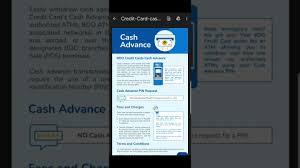 bdo credit card cash advance pin