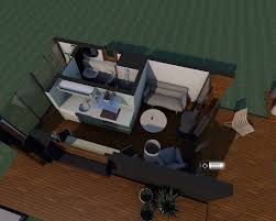 Beach House Black Modular Cabin By