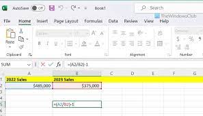 two numbers in excel