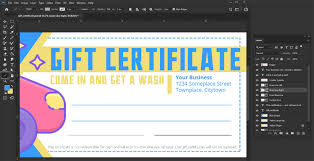 how to make a gift certificate with or