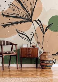 Contemporary Mural Removable Wallpaper