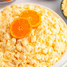 easy orange fluff salad recipe play