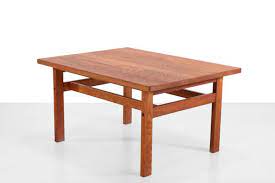 Vintage Solid Oak Coffee Table From Fdb