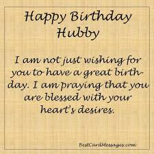 Husband Birthday Card Messages - Best Card Messages via Relatably.com