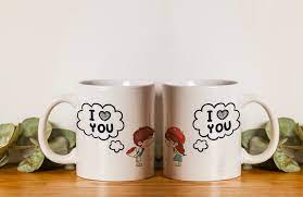 personalized couple mug with box i
