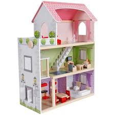action maison de poupée en bois mini