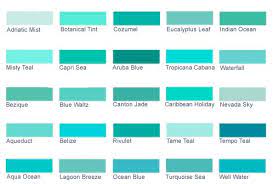 Turquoise Paint Colors