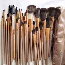 makeup brush set set of 32 konga