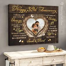 39th wedding anniversary gift