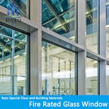 Fire Rated Black Steel Window Design
