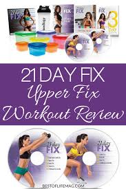 the 21 day fix upper fix workout program is an excellent way to burn calories