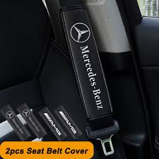 2pcs Leather Protect Shoulder Car Seat