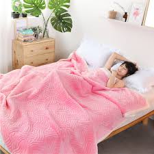 21 Light Luxury Pink Blanket Elegant Comfortable Throws Coral Fleece Bedspread For Sofa Bed Home 1pcs Blanket 3 Size 45 Blankets Aliexpress