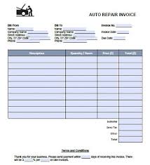 25 free auto repair estimate templates