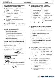 Brainy 5 unit 6 test worksheet