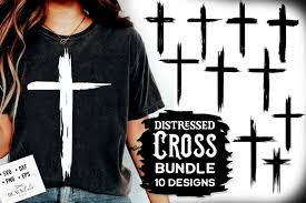 distressed cross bundle svg cross