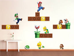 Super Mario Bros Wall Decal