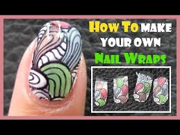 own nail wraps or nail art stickers