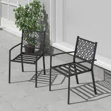 Anti Rust Outdoor Dining Patio Chair