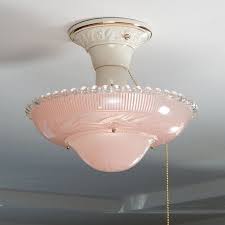 Porcelain Ceiling Light Fixture